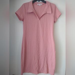 Pink Midi Dress